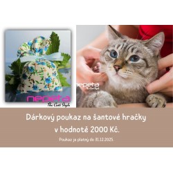 Dárkový poukaz v hodnotě 2000 Kč